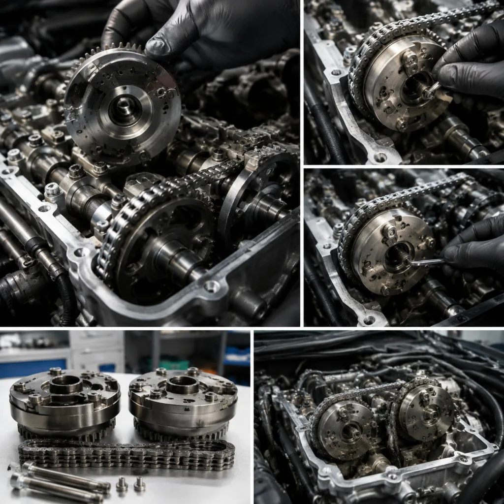 Lock fitment with a step-by-step check
