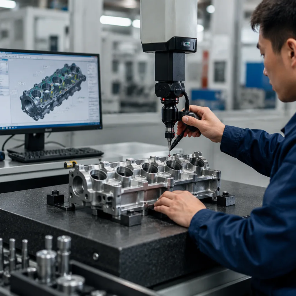 Scenario: developing a camshaft seat from an incomplete sample