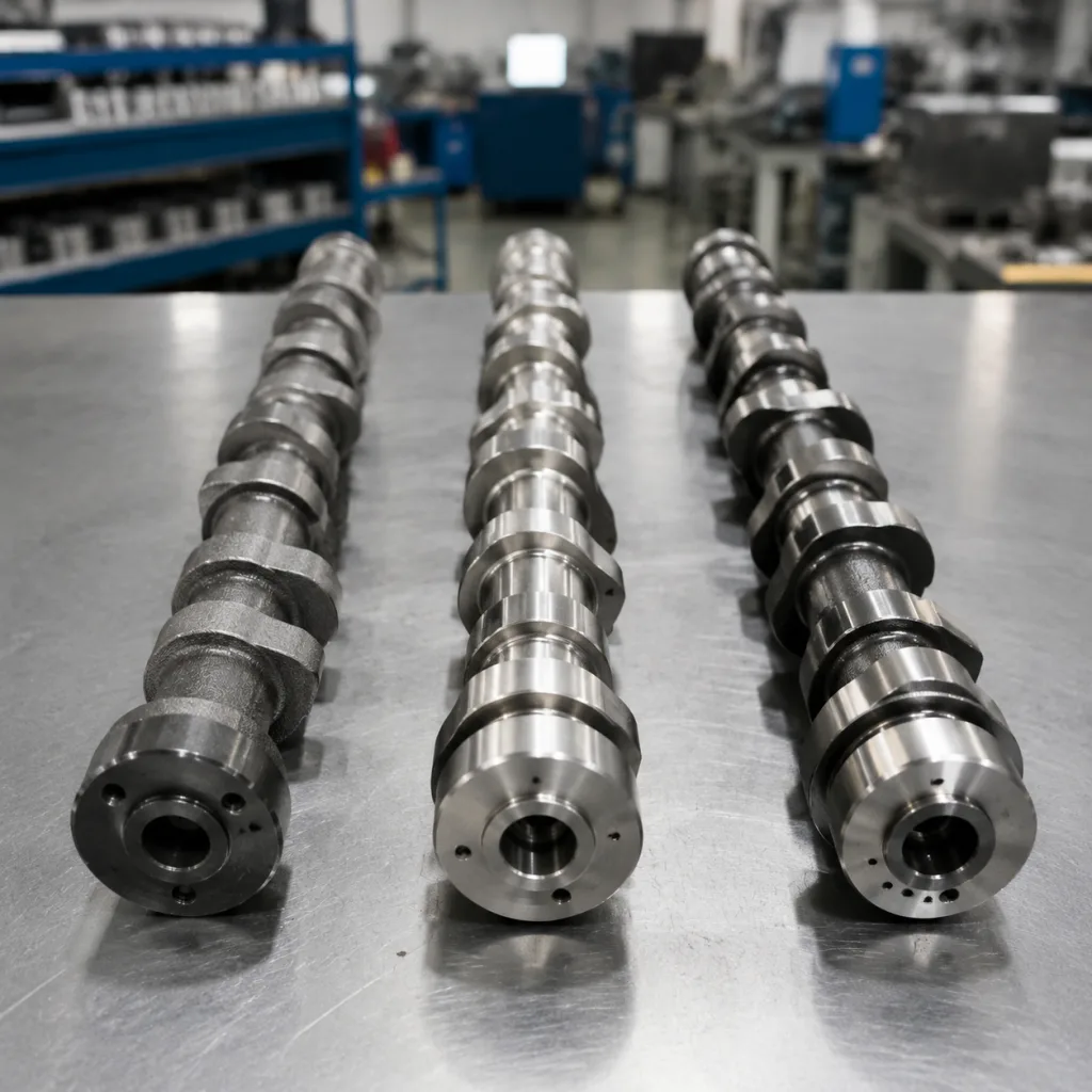 Material Route Comparison: Cast, Chilled or Steel Camshaft