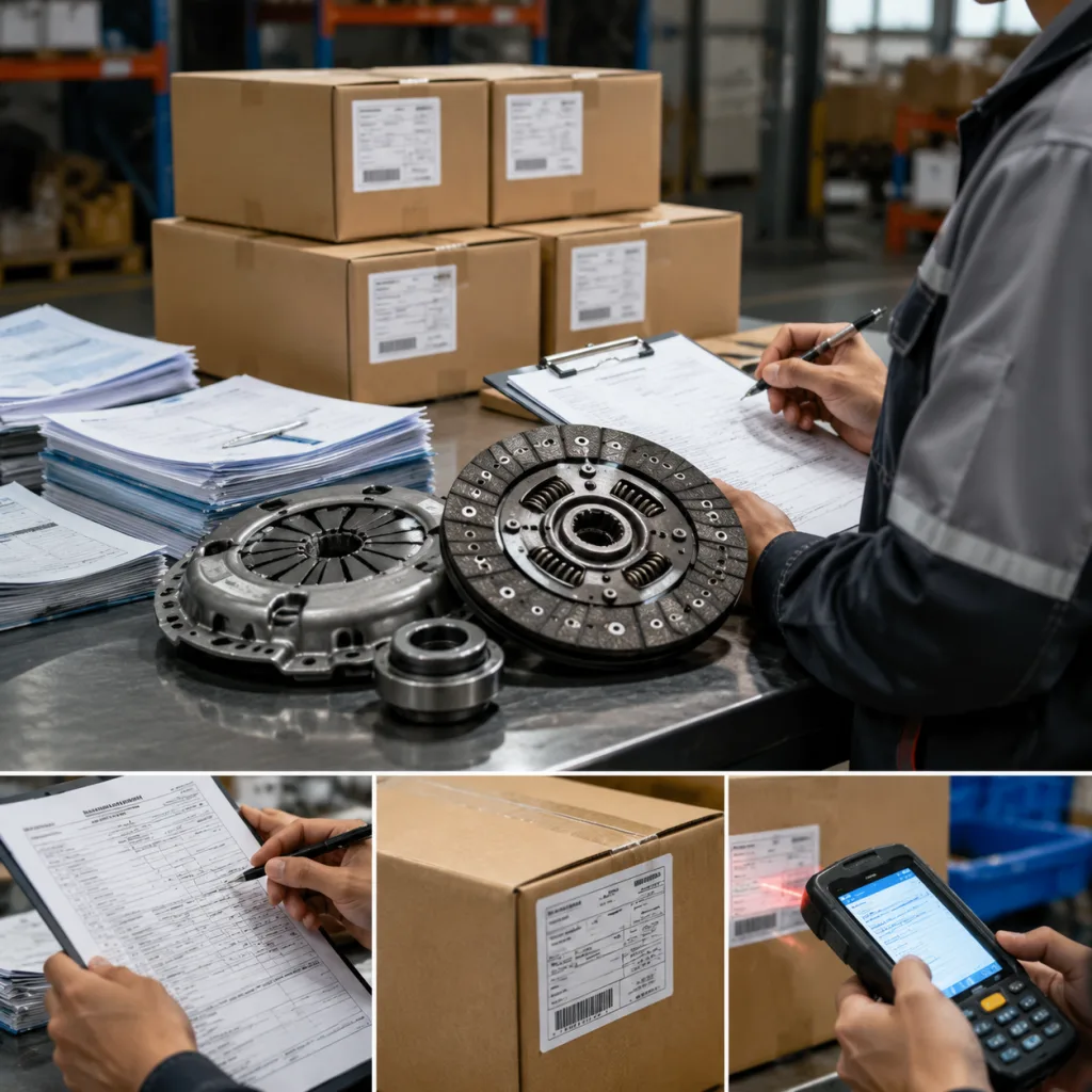 Import-readiness checklist: documents, cartons, labels, traceability