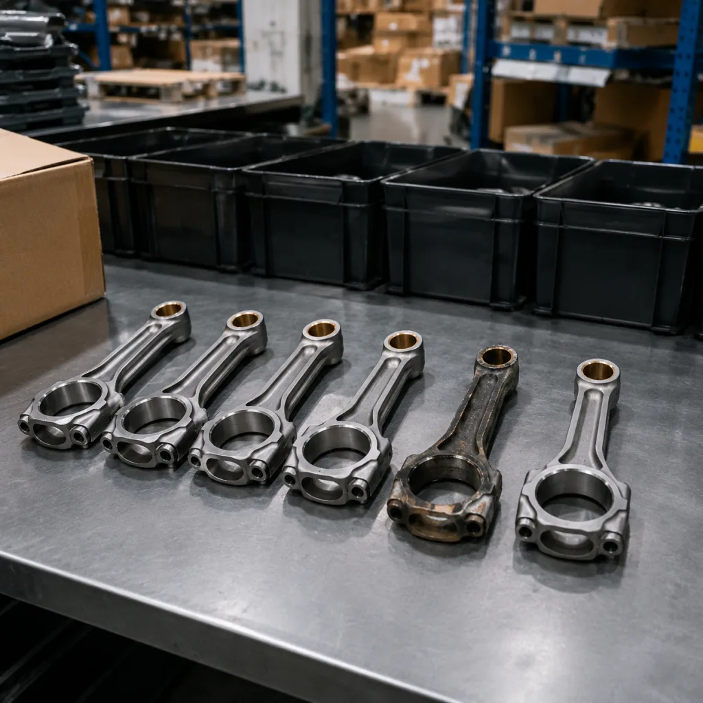 Audit scenario: one bad rod in the warehouse
