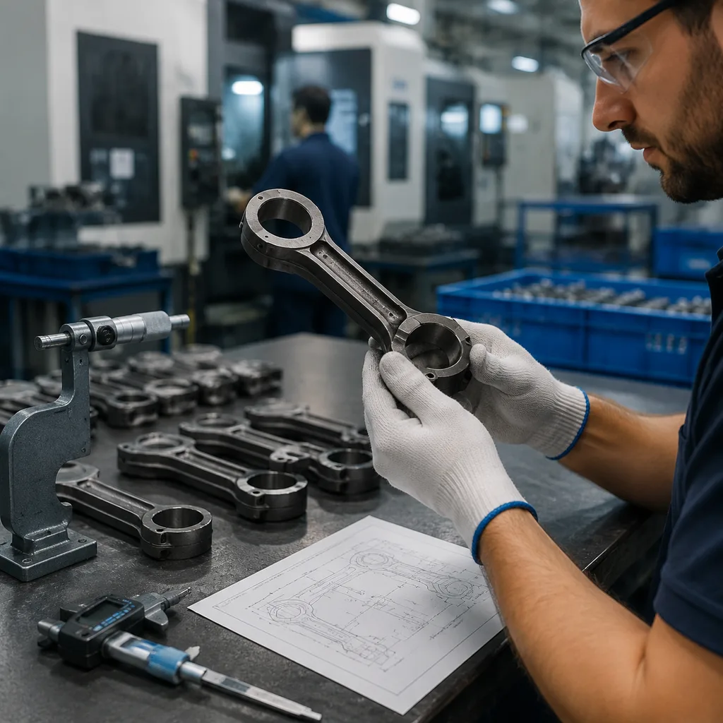How Buyers Should Validate a New Connecting Rod Source
