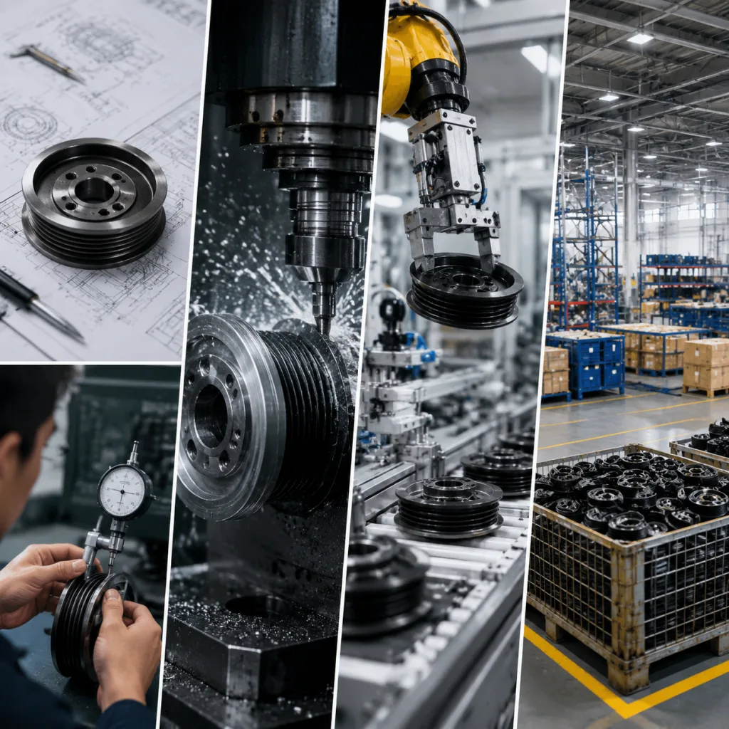 Approval Sequence: From Sample Pulley to Released Production