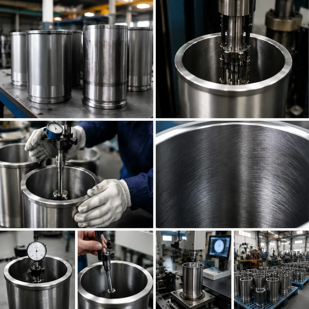 Spec deep-dive: material, geometry, honing, and inspection controls