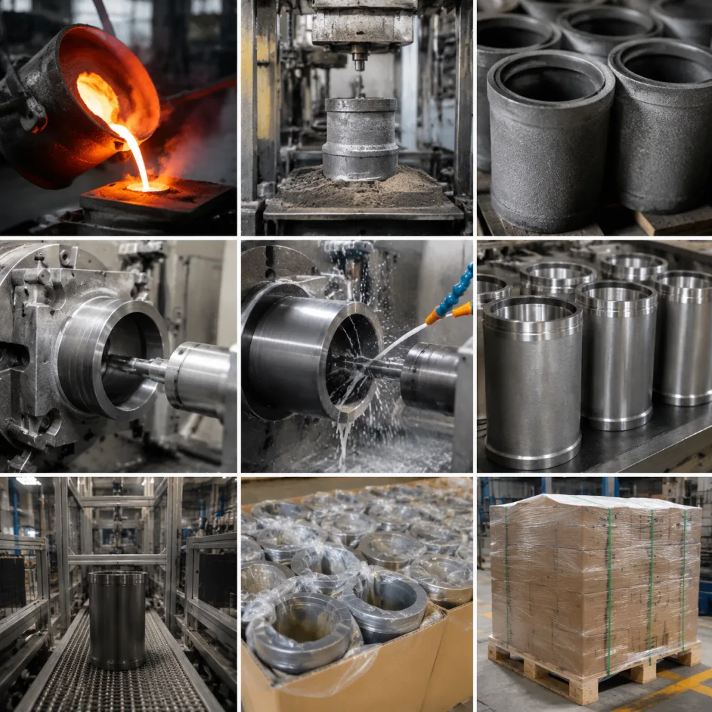 Audit Scenario: Walk One Sleeve From Casting to Pallet