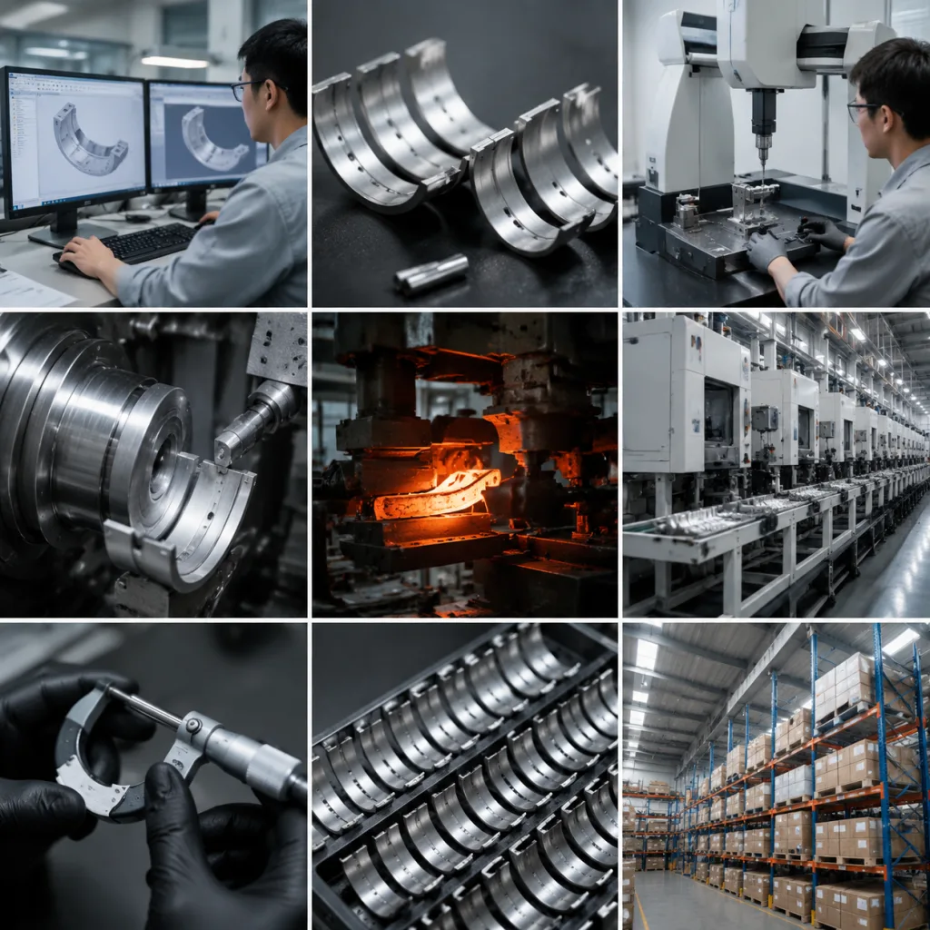 Step-by-step: taking a custom bearing programme from sample to mass production