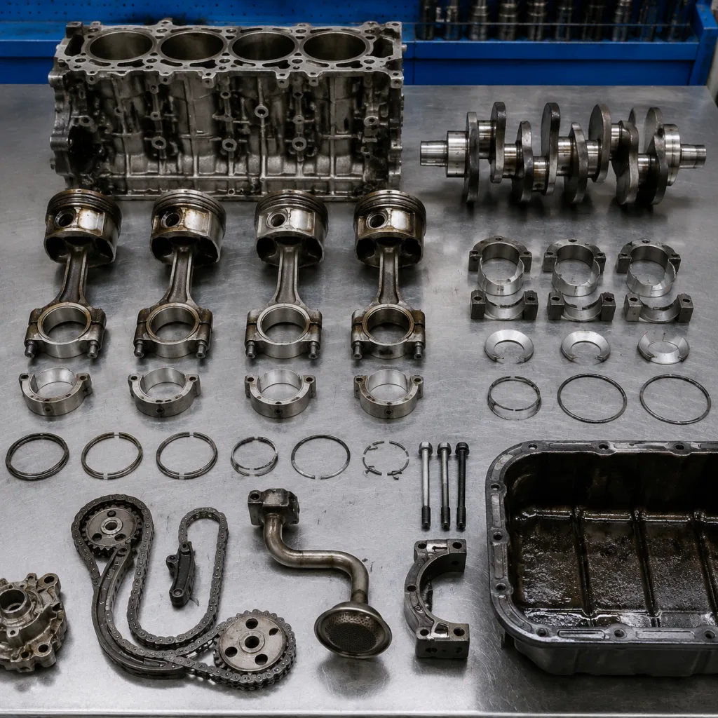 A teardown order that avoids buying the wrong parts