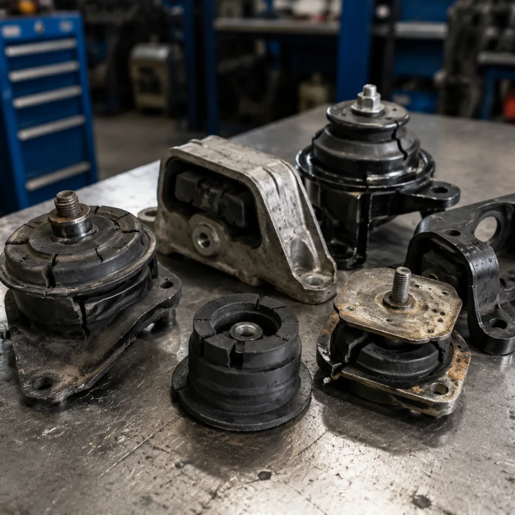 Where engine mount projects usually fail