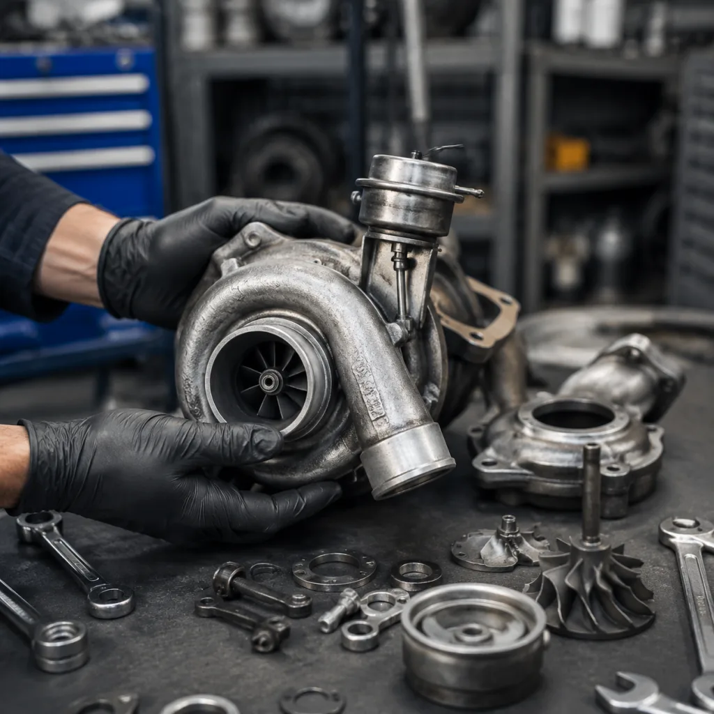 Read the hardware: what to inspect on the turbo assembly