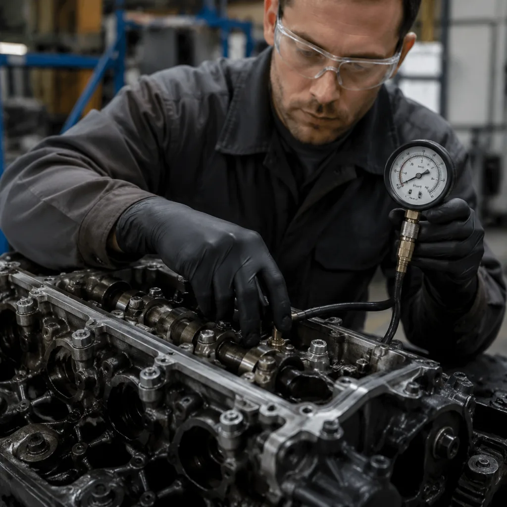 Follow this inspection sequence before you order hard parts