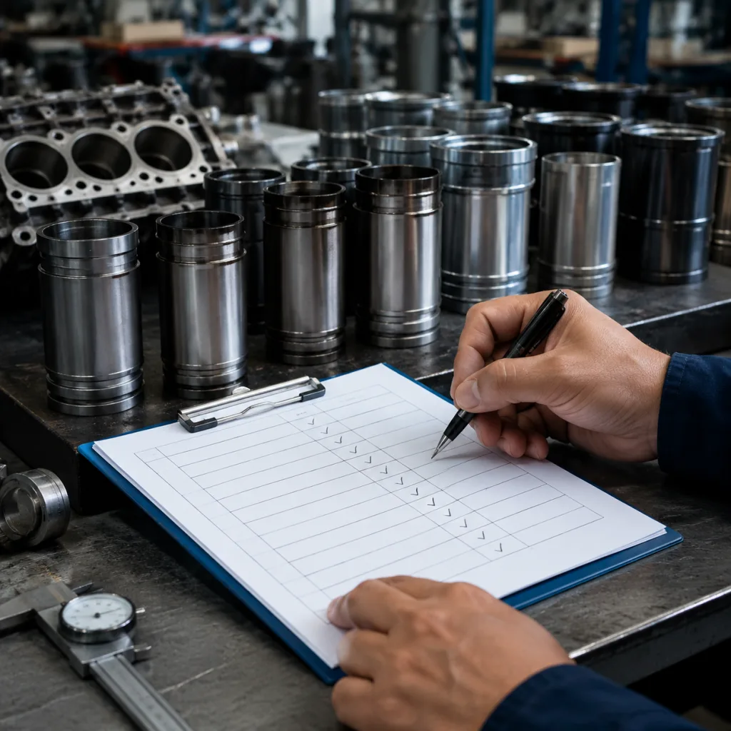 A short RFQ checklist that saves weeks later