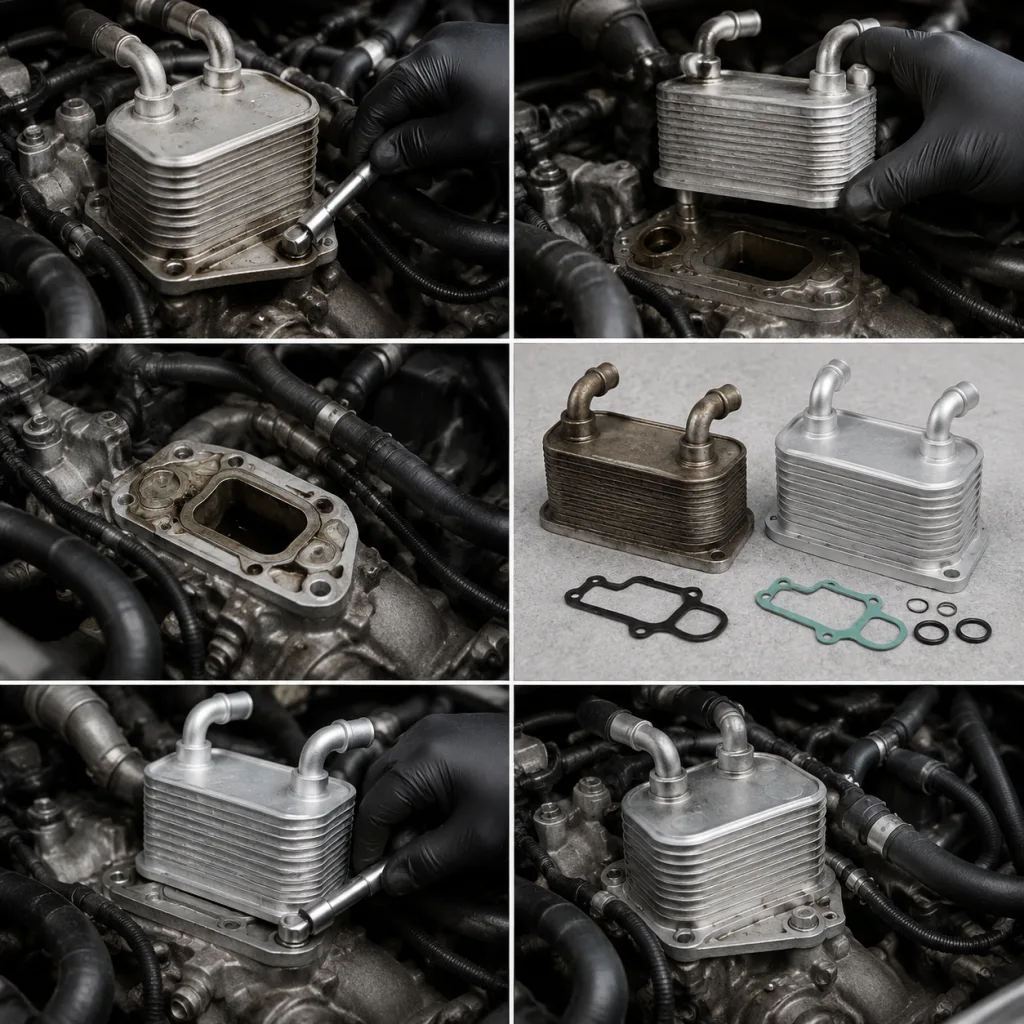 Removal sequence: keep the circuit clean and traceable