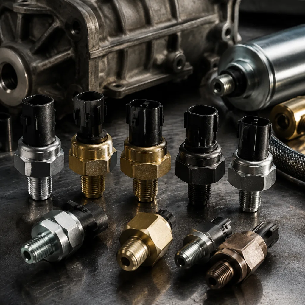 Common material grades used in oil pressure sensors