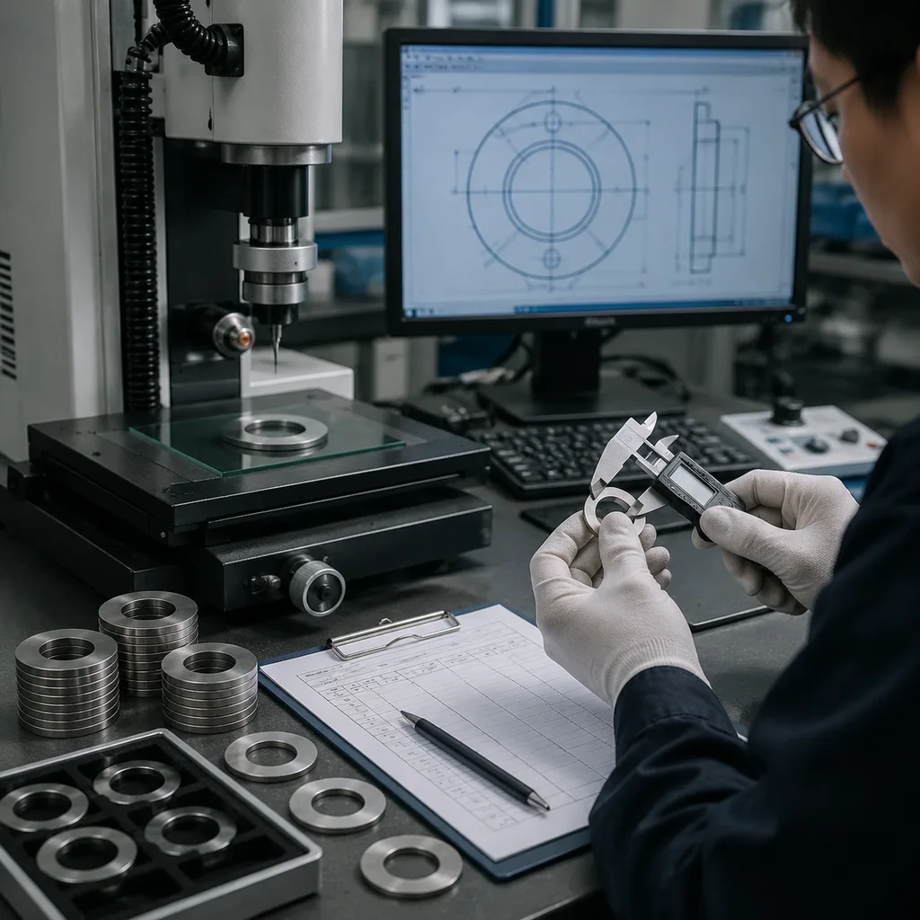 Supplier-Control Scenario: How Driventus Handles a Drawing-Controlled Washer