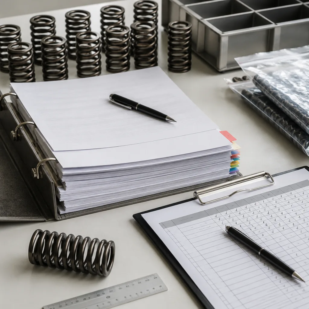 What the procurement file should contain