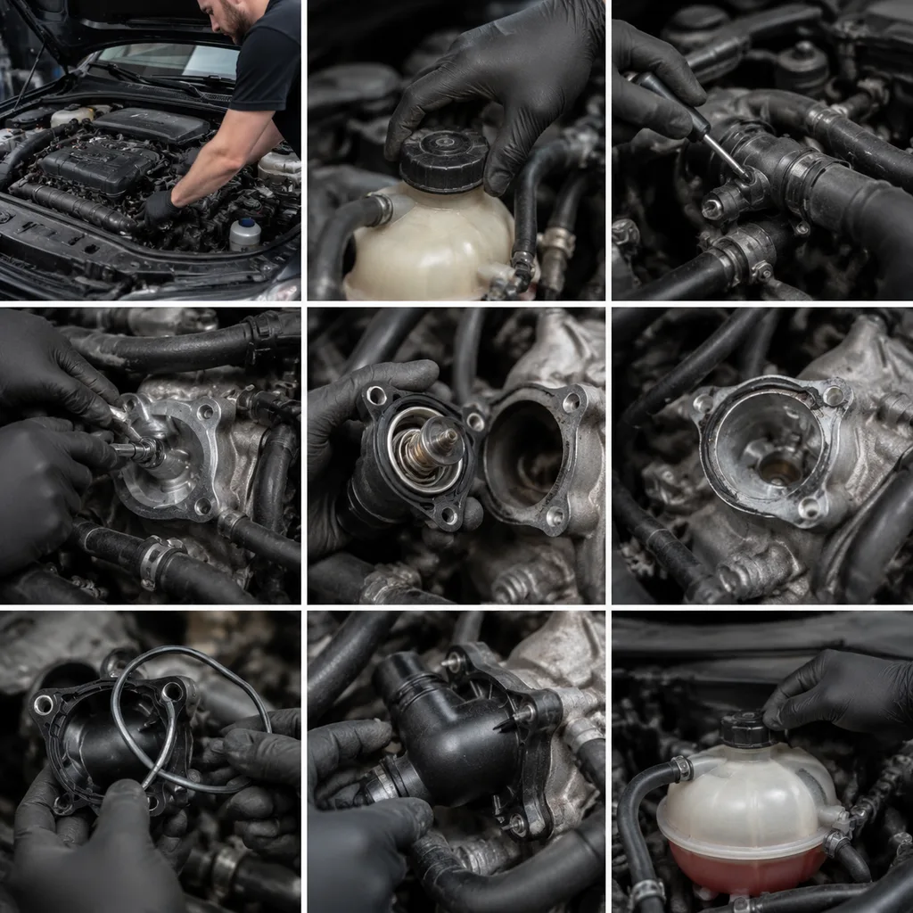 Thermostat Housing How to Replace, Step by Step