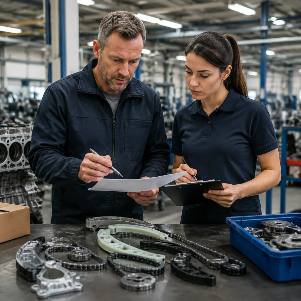 Supplier selection scorecard for distributors and repair chains