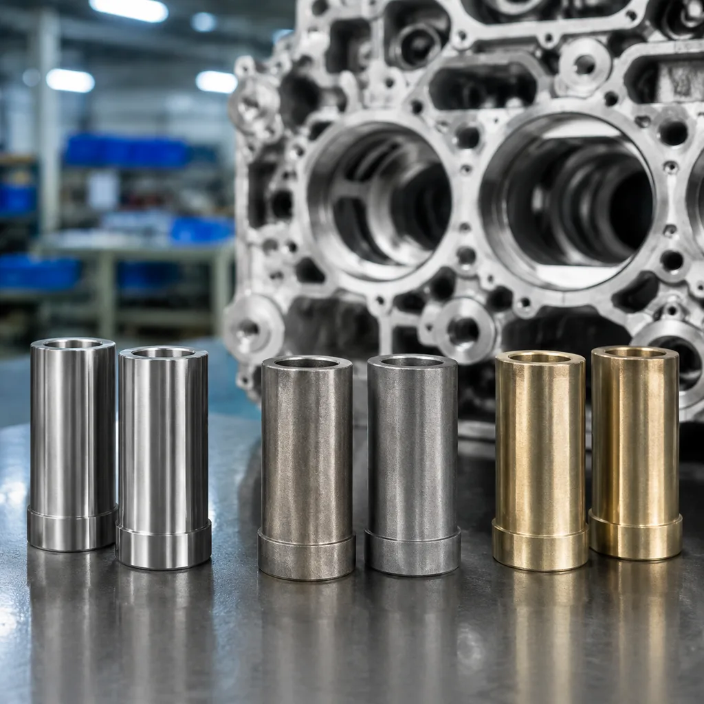 Comparison: material choice versus dimensional stability