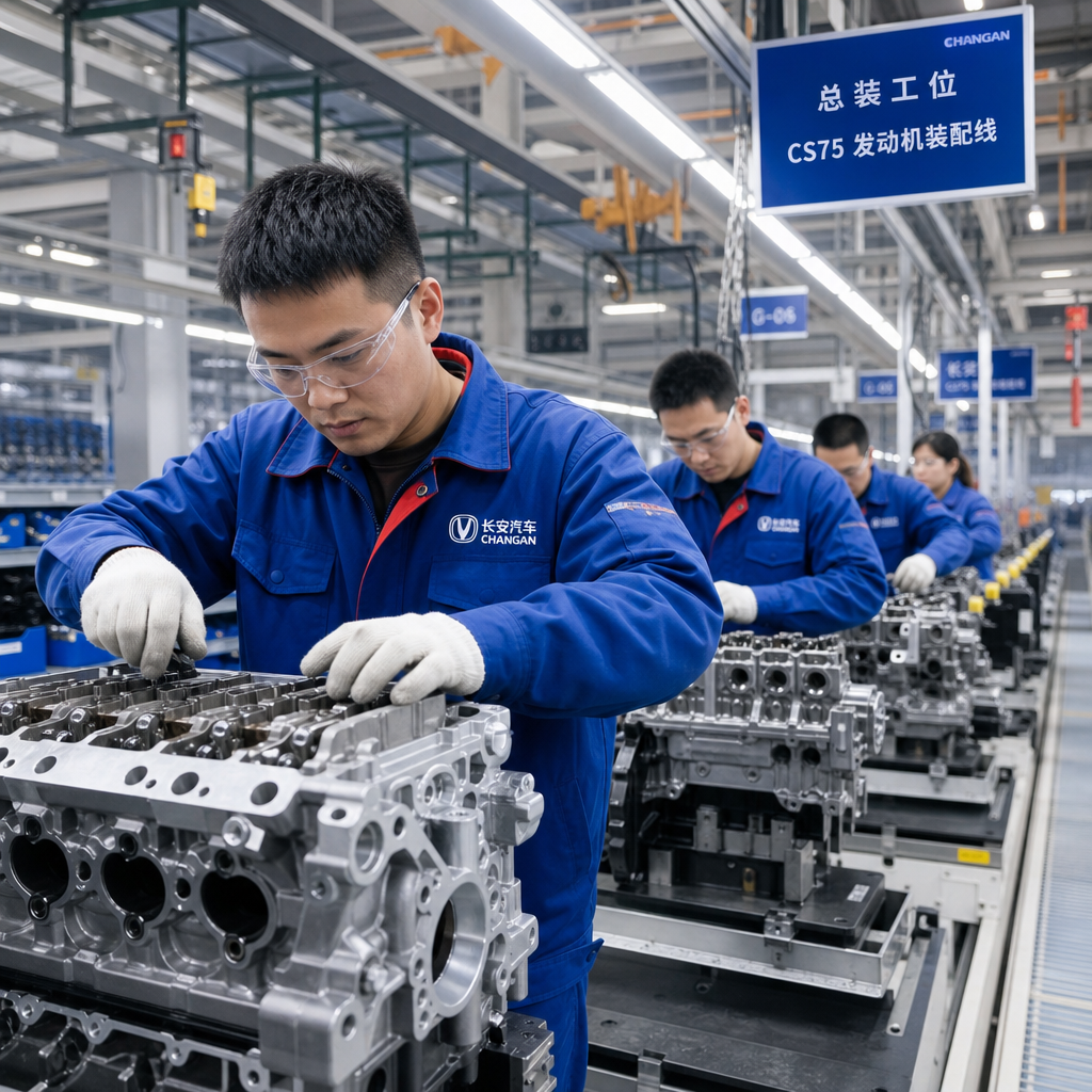 Assembly line at Driventus factory