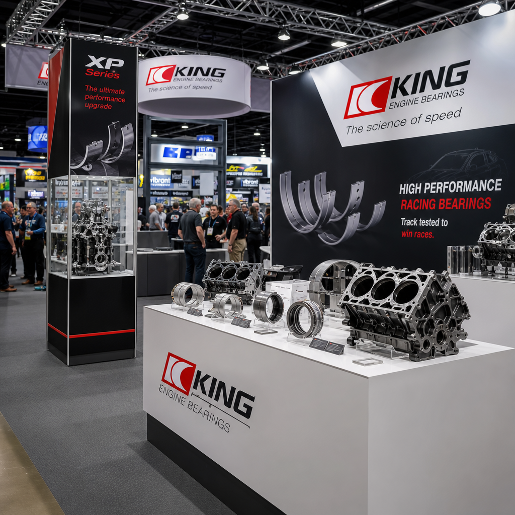 Automotive trade show exhibition booth