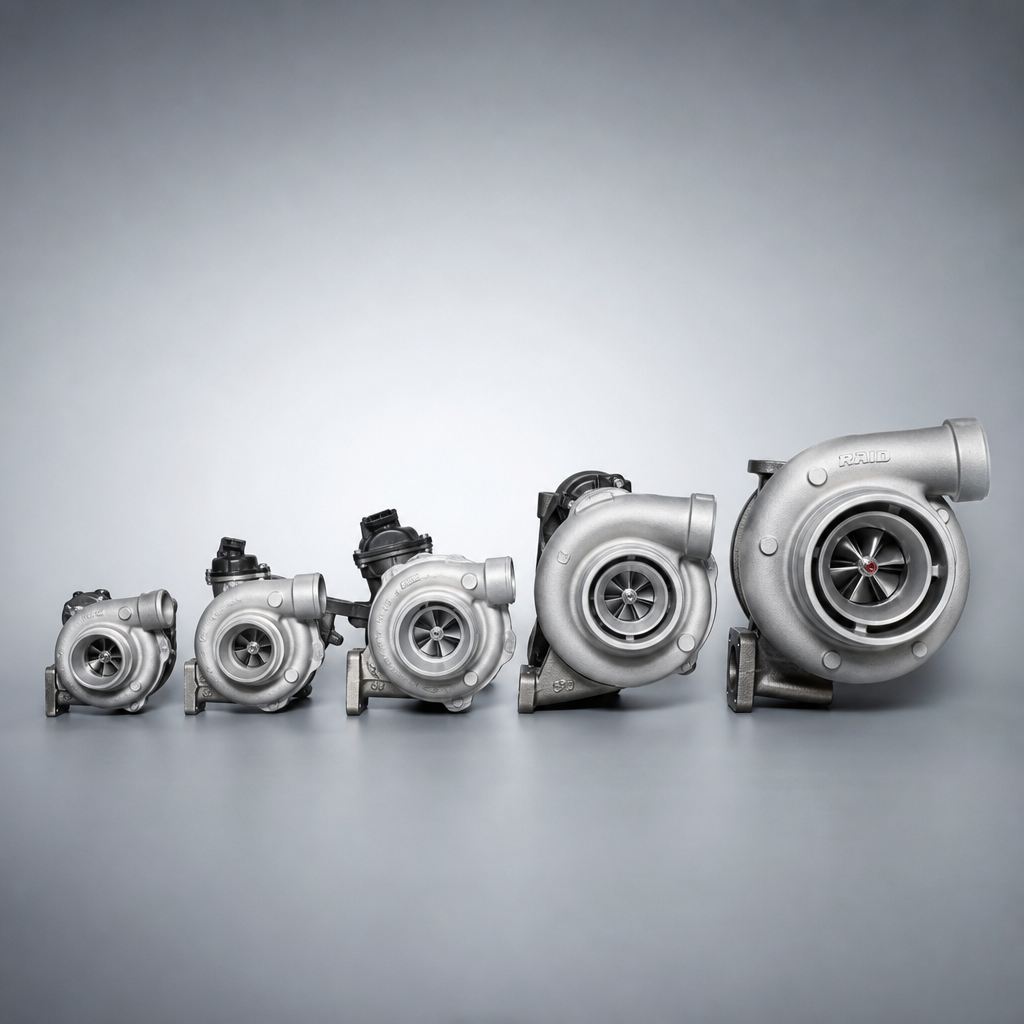 Turbocharger product range