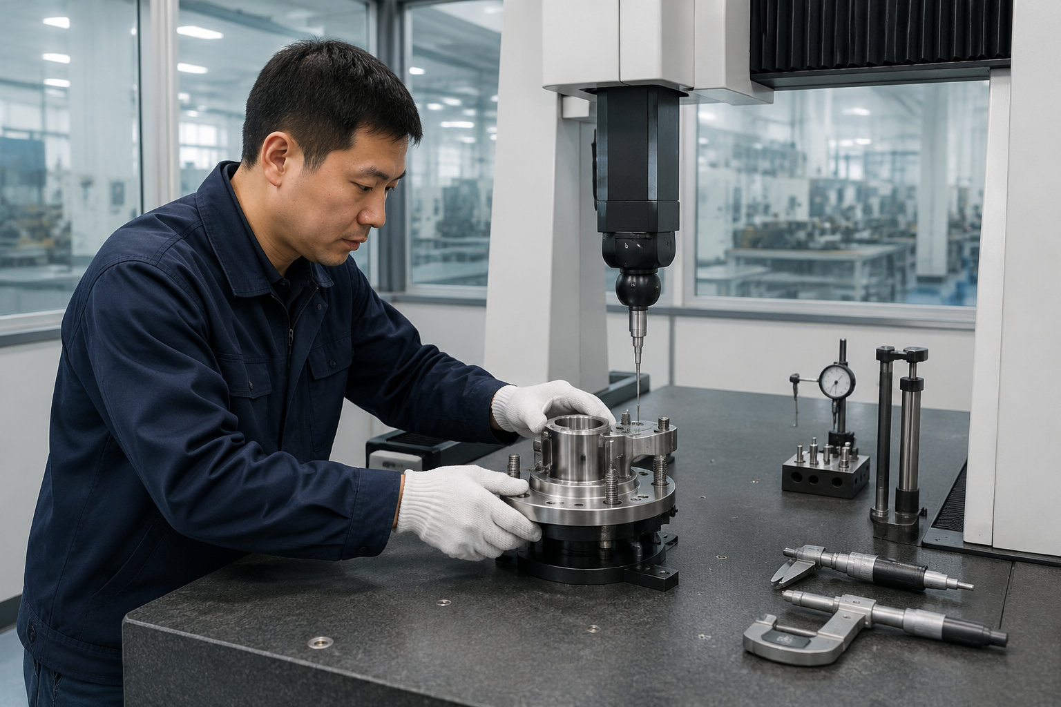 Quality inspection of auto parts